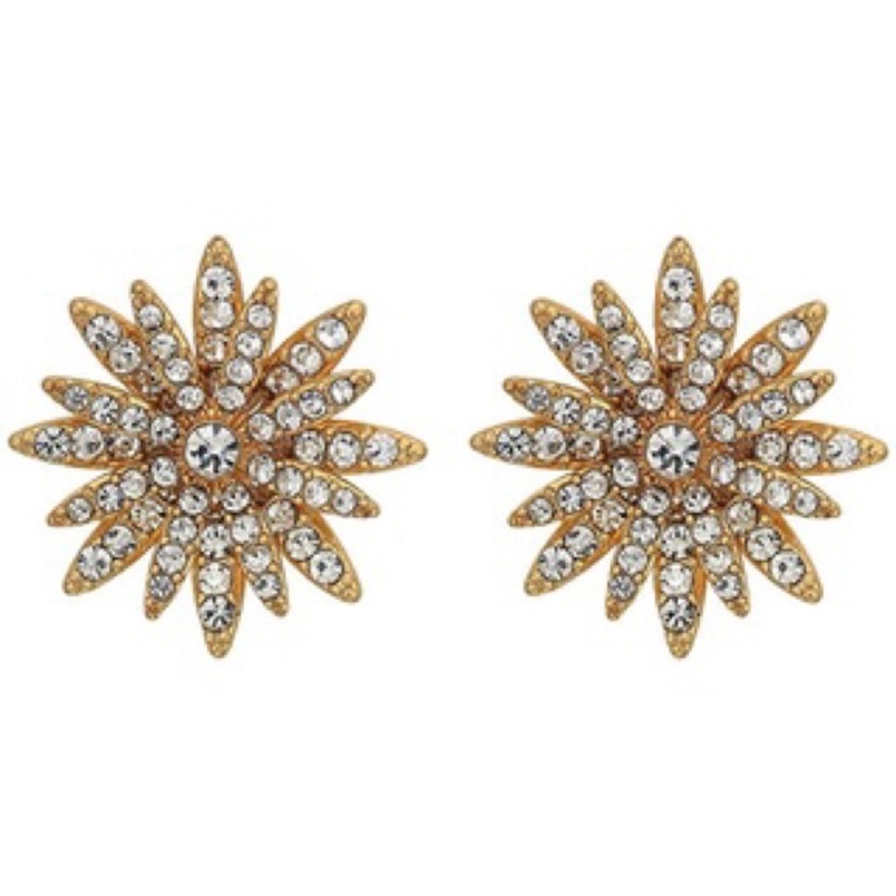 J. Crew Flower Earrings